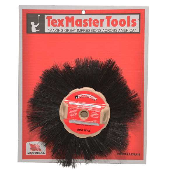 Texmaster 11" Shag Stipple Brush
